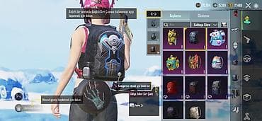 bez çanta: PUBG Mobile oyun hesabı – geniş kosmetik kolleksiya və nadir əşyalar — 4