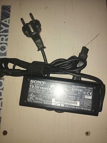 panasonic vk 750: Sony AC Adapter – VGP-AC19V42 HP Notbukun uzerinde gelen orjinal — 1