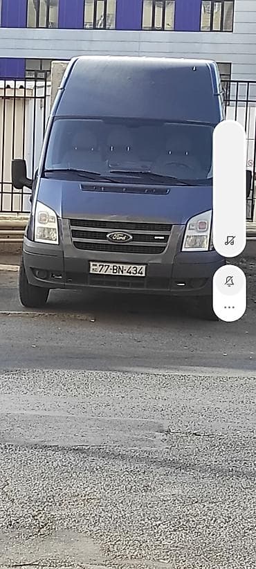 07 avtomobil: Ford Transit mikroavtobus Xüsusiyyətlər: - Uzun baza, yüksək tavanlı — 5