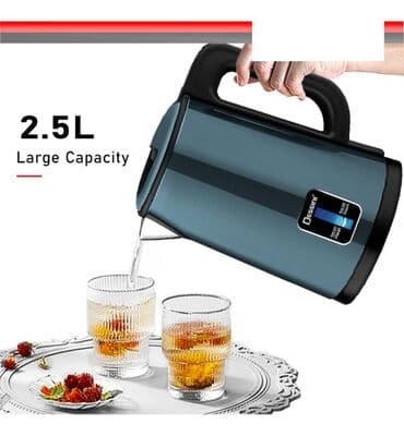 irwad electronics: Elektrik çaydan Dessini, 2.1 - 2.5 l, Yeni, Rayonlara çatdırılma, Ünvandan götürmə, Pulsuz çatdırılma — 3