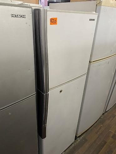 2 qapılı Hitachi Soyuducu Satılır, rəng - Gümüşü