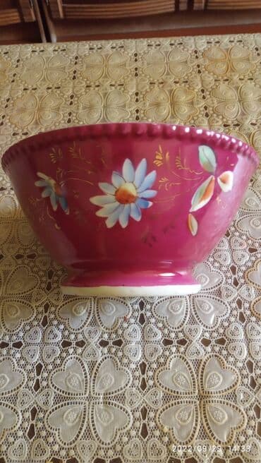 Kasalar, 1 əd, rəng - Bənövşəyi, Farfor, SSRİ