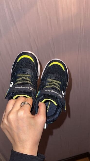 детские кроссовки для футбола: Uşaq idman ayaqqabıları – 2 cüt 1) Champion uşaq krossovkası - Rəng — 1