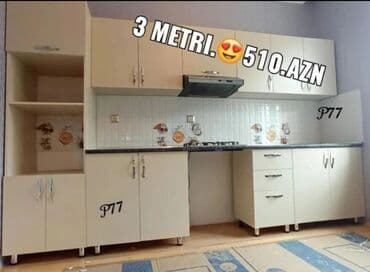 Mətbəx mebeli yenidi rəng seçimi var