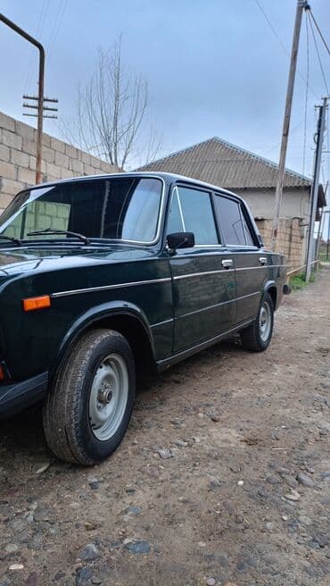 07 sekilleri cekmek: VAZ 2106 sedan - Kuzov: 4 qapılı sedan, tünd yaşıl rəng - Ön hissə — 5