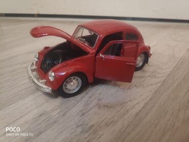 Velosiped ehtiyyat hissələri: Model avtomobil – VW Beetle (klassik “Qənbər”) - Miqyas: təxmini 1:24 — 5