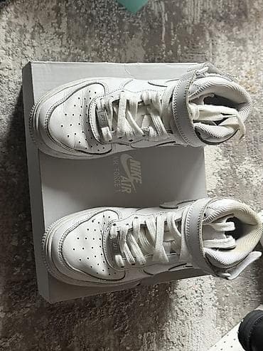gomuş: Nike Air Force 1 High – ağ rəng Originaldı go sportdan alınıb 240 — 4