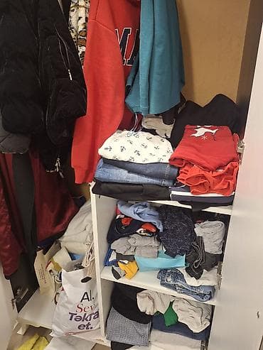 modern stol stul: 2 qapılı, Rəngli, Digər material, Açılan, Düz dolab — 5