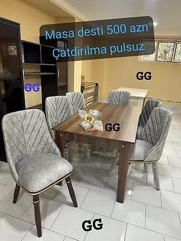 Masa və oturacaq dəstləri