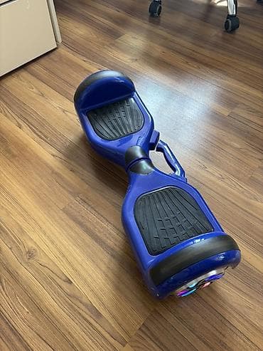 Elektrik giro skuter (hoverboard) – mavi rəng - İki təkərli, özünü