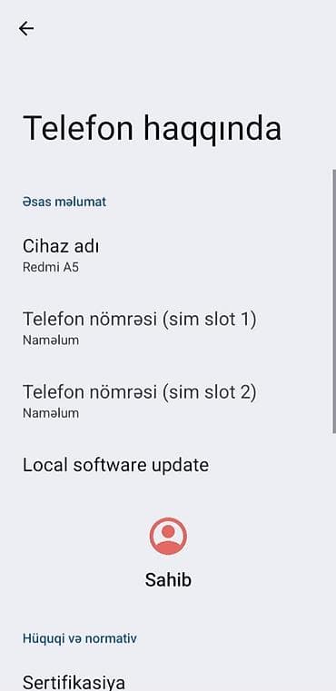4 g modem: Redmi 5A, 128 GB — 4