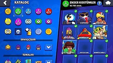 Bədənə qulluq: Brawl Stars hesabı üçün geniş kostyum kataloqu - Kateqoriyalar — 5