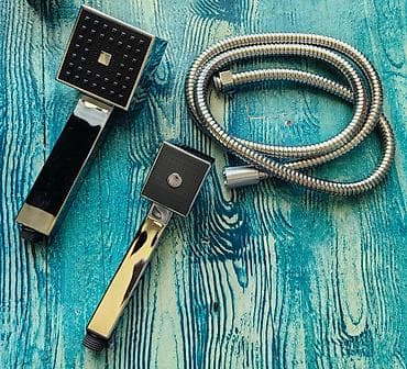 Kvadrat duş dəsti Kvadrat divar stoykası 2 ədəd kvadrat duş - 1 — 7