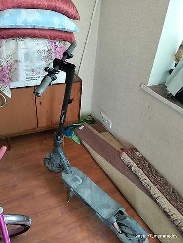 Digər nəqliyyat: Xiaomi electric schooter 5 max Arxa təkəri partlayıb. Qalan hər şey — 4