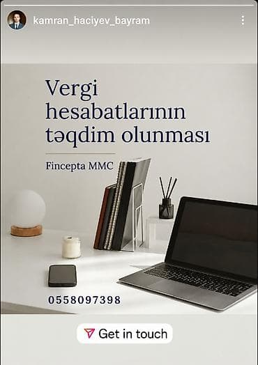 epson a3 printer: Mühasibat uçotu | Hesabatlarının hazırlanması və təqdim edilməsi, Kadr uçotunun aparılması, Mühasibat uçotunun aparılması — 2