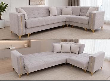 Künc divan, İşlənmiş, Açılan, Bazalı