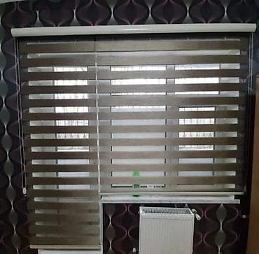 Şamdanlar: Zebra jalüz pərdələr - İkili qatlı zebra sistemi: şəffaf və qapalı — 2