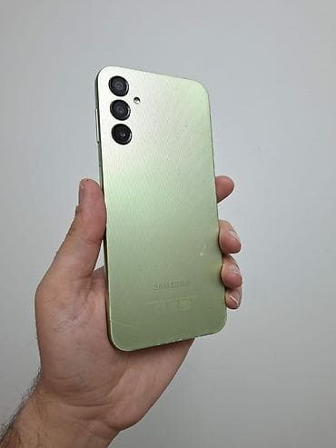 telefon samsunq: Samsung Galaxy A14, 64 GB, rəng - Yaşıl, İki sim kartlı — 9
