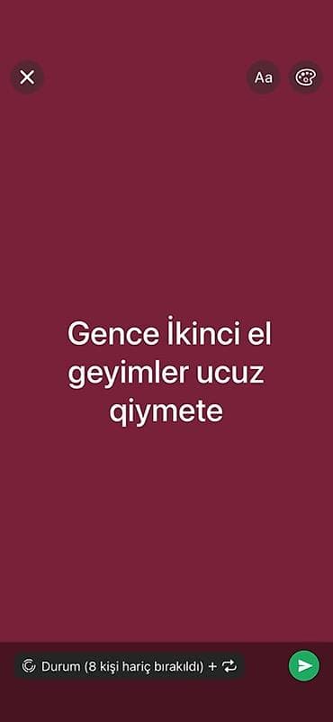cool paltar: Ikinci el geyimler car ucuz qiymete isdeyenler WhatsApp yazsin — 1