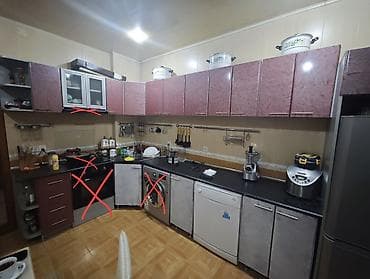 işləmiş kuxna mebili: Mətbəx mebel dəsti – modul tipli, künc yerləşim — 1