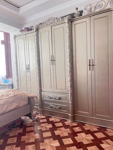 dolablar islenmis: Односпальная кровать, Шкаф, Б/у — 1