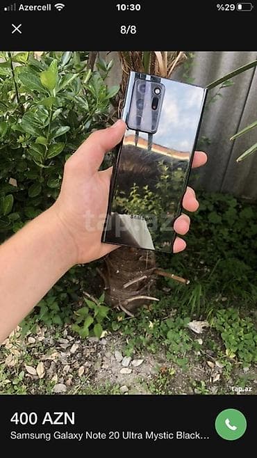 Samsung Galaxy Note 20 Ultra, rəng - Qara, Simsiz şarj