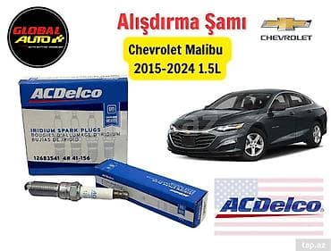 motor mopet: Chevrolet Malibu 1.5 alışdırma şamı (ACDELCO) Chevrolet Malibu — 1