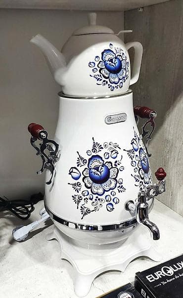 samavar ucuz: Elektrik samovar Bergamo made for Germany 6 litr tutumlu Termostatli — 2