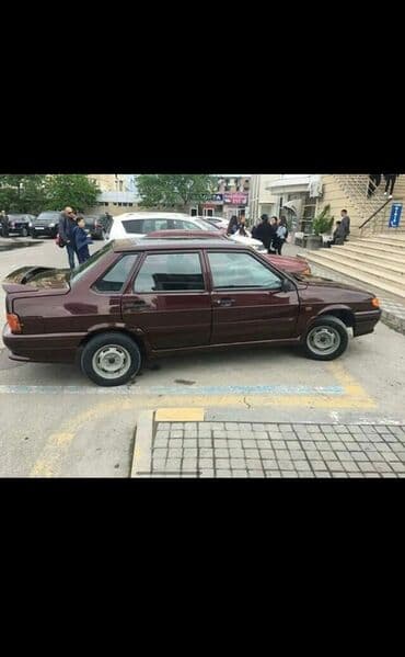 ваза напольная стеклянная высокая без узора: Lada Samara sedan - Korpus: 4 qapılı sedan, qəhvəyi rəng - Nömrə — 3