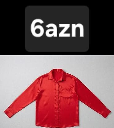 qış geyimləri: Qadın geyimləri koleksiyası 1) Cins köynək-bluz - Qısaqol, ikiqat — 3