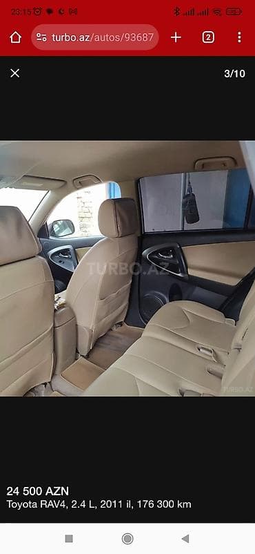 2.2 cdi mator: Toyota RAV4, ağ rəng, 5 yerlik kompakt SUV. Texniki və daxili — 8