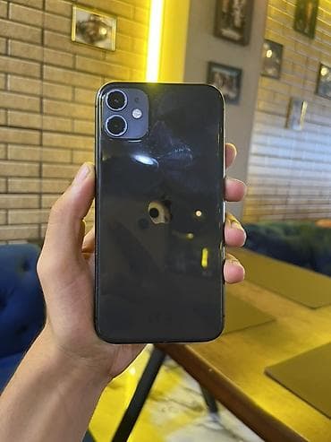 IPhone 11, 64 GB, Qara, Face ID, Simsiz şarj, Zəmanət — 7