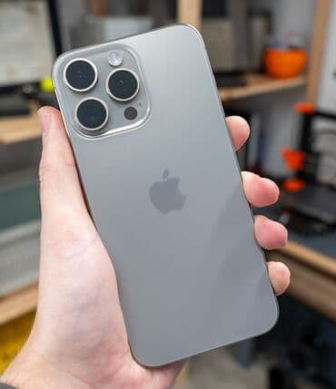 en ucuz ayfon: IPhone 15 Pro Max, 256 GB, Natural Titanium, Simsiz şarj, Face ID — 2