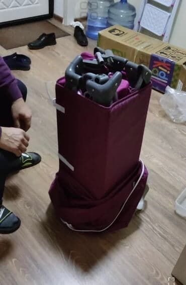 манеж люлька: Манеж-кровать Cool Baby в ярком красном цвете - отличный выбор для — 1