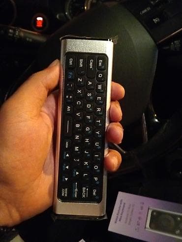 komputer samsung: 2.4G mini klaviatura və air mouse pult Xüsusiyyətlər: - 2.4GHz RF — 2