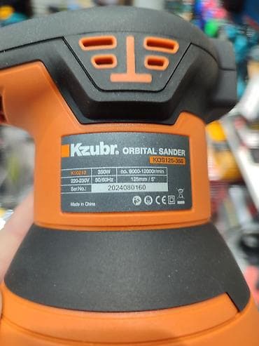 Polyonanlar, şlifovka maşınları: Kzubr KOS125-350 Orbital Sander - Güc: 350 W - Model: K10210 / — 4