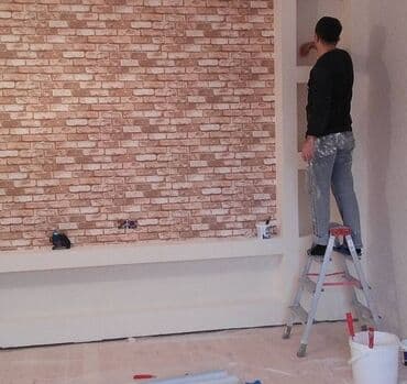 Beton, monolit ustaları: Divar kağızı ustası. mənzil və ofislərdə oboy işlərinin görülməsi — 9