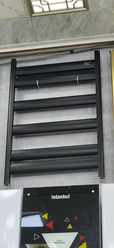 dəmir qaplar: Qara rəngli “ladder” tipli dəmir radiyor/hamam dəsmalqurudan - — 1