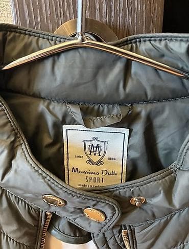 Qadın ayaqqabıları: Massimo Dutti Sport qadın jaketi - Rəng: zeytun-yaşıl (qırıq ağ iç — 3