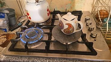 Qaz sobası Quraşdırılan, 4 gözlü, İşlənmiş