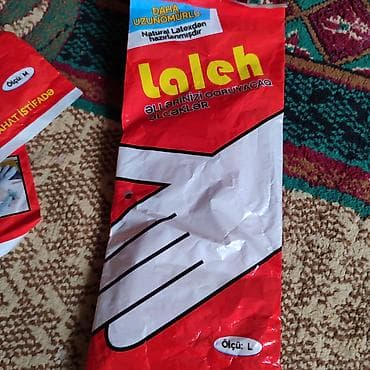 Məhsul: Laleh qoruyucu əlcəklər 20 eded Təsvir: - Tərkib: Təbii