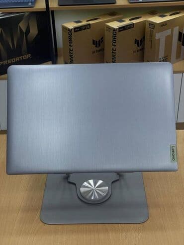 sd cart: Lenovo noutbuk - Ekran: 15.6" geniş ekran, dar çərçivə - Prosessor — 4