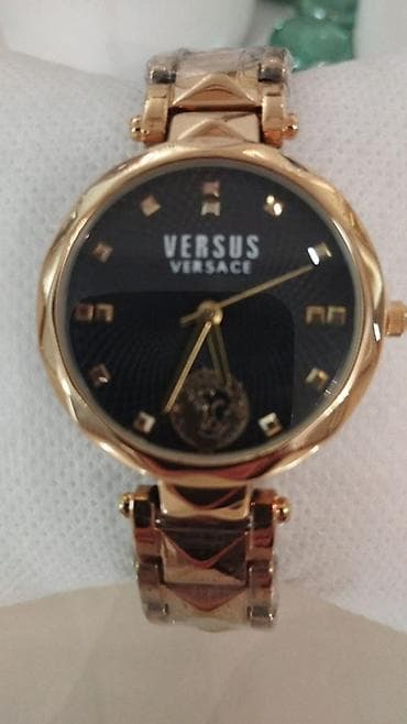 Qol saatı, Versace, rəng - Qızılı — 2