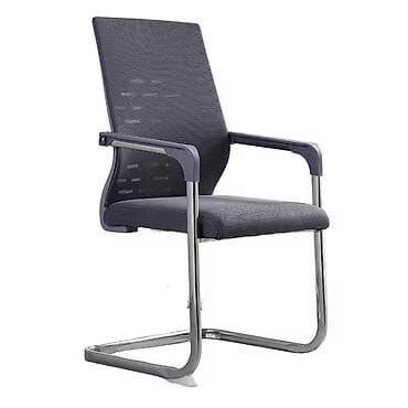 parçalar: Ofis qonaq/kreslo stulu - Dizayn: minimal və müasir siluet, S-şəkilli — 1