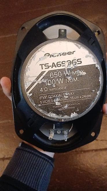 dinamik ev: 1ədədir.Pioneer TS-A6996S avtomobil akustikası - Tip: 5‑yollu — 2