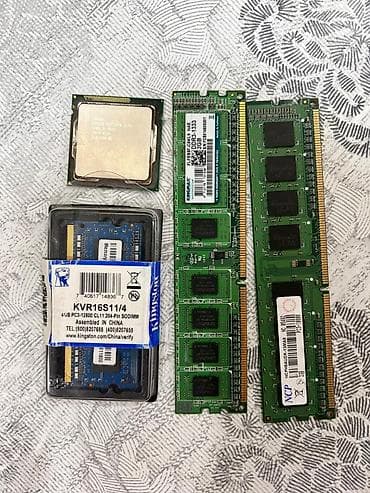 Operativ yaddaş (RAM) Kingston, 4 GB, 1600 Mhz, DDR3, Noutbuk üçün