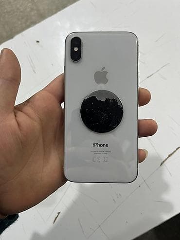 iphone x ikinci el: IPhone X, Gümüşü, Face ID — 6