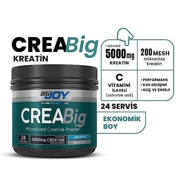 İdman qidaları: Kreatin Çəki: 100 - 200 g, Yeni — 2