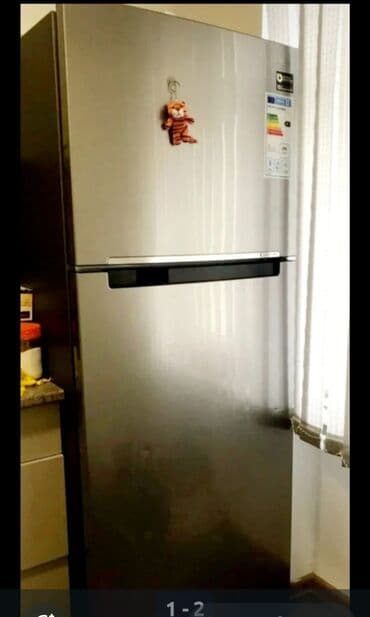 averlok satiram: 2 qapılı Samsung Soyuducu Satılır, rəng - Gümüşü — 1