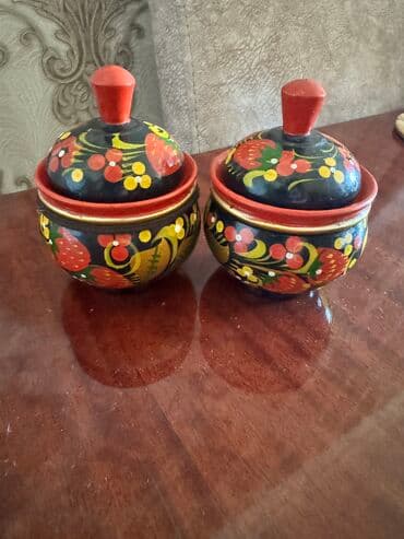 saxlama: Yenidir. El ishi. Rusiyanin. Salfet qabi duz istiot qabi 40 man Balaca — 4